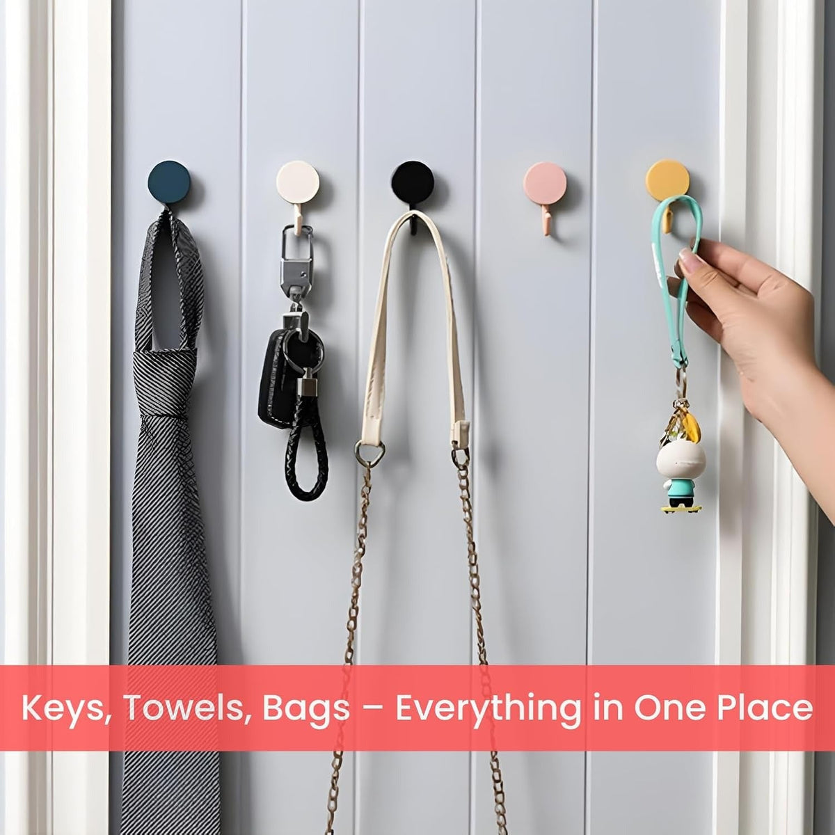 Cute Self Adhesive Wall Hooks