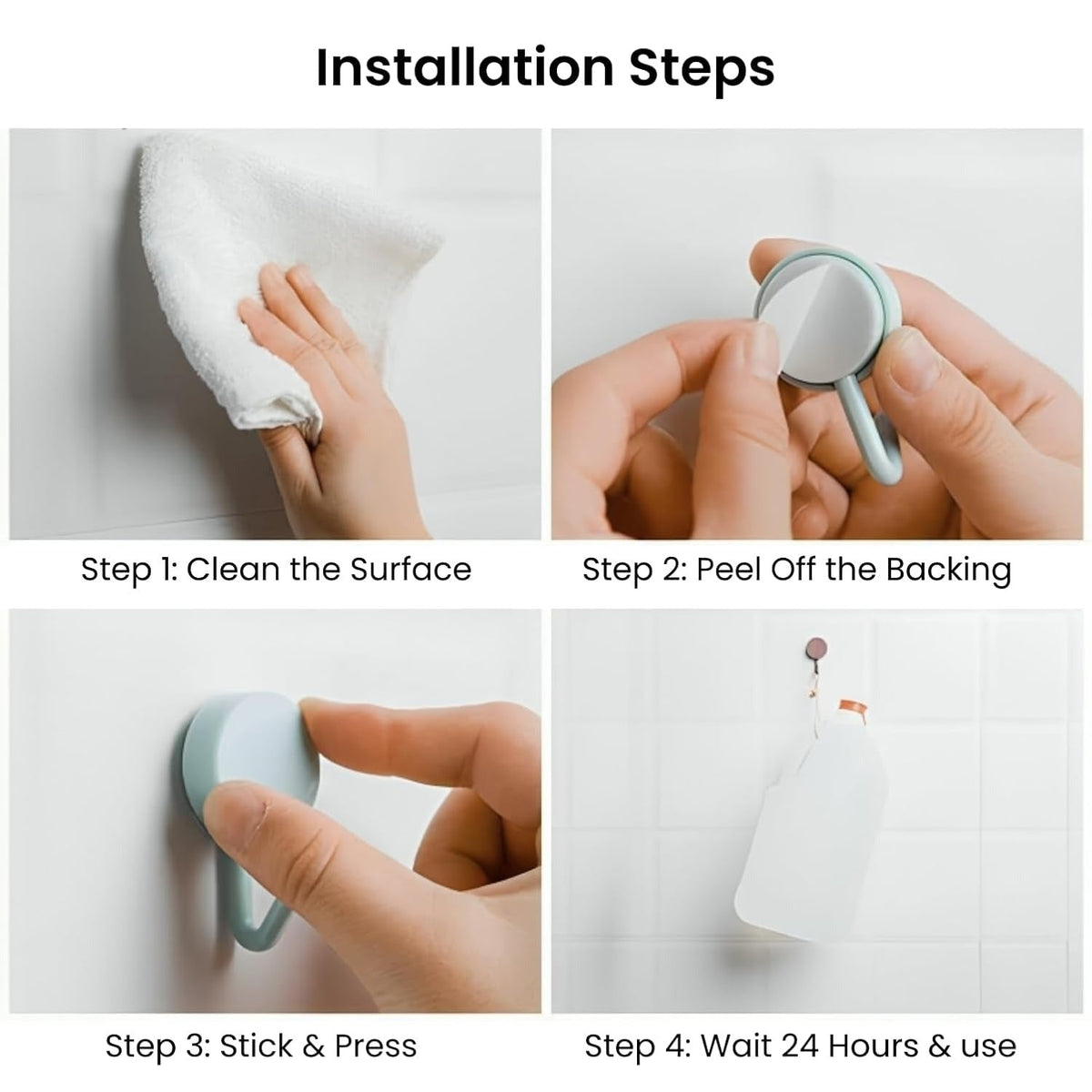 Cute Self Adhesive Wall Hooks