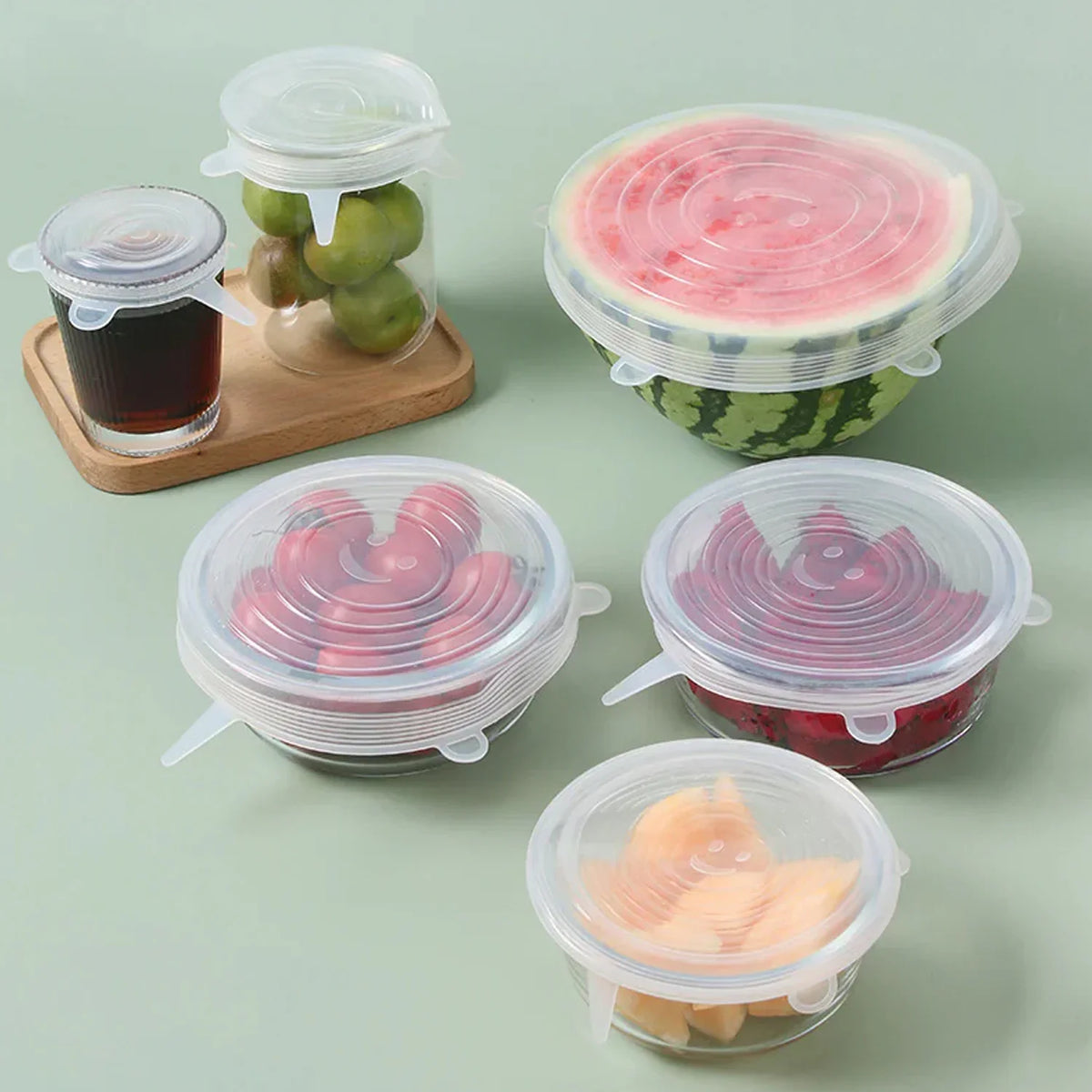 Multipurpose Silicone Lid - Reusable & Microwave Safe